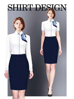 襯衫定制 時尚長袖襯衫女士春